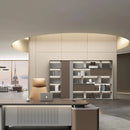 Keswick · Office Shelves w/ Lighting & Storage