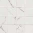 kaya calacatta venato 3x3 matte porcelain NKAYCALVEN3X3 mosaic tile  msi collection product shot wall view