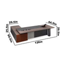 Gidley · Modern L-Shaped Executive Desk