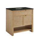 James Martin Solene 36" Single Bathroom Vanity, Seaside Oak
