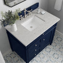 James Martin Brittany 36" Single Bathroom Vanity, Victory Blue