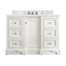 James Martin De Soto 48" Single Bathroom Vanity, Bright White
