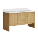 James Martin Hudson 60" Single Bathroom Vanity, Light Natural Oak