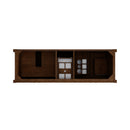 James Martin Kinnsden 72" Double Bathroom Vanity, Sable Oak