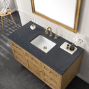 James Martin Laurent 48" Dual Mount Single Bathroom Vanity, Light Natural Oak
