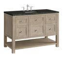 James Martin Breckenridge 48" Single Bathroom Vanity, Whitewashed Oak