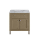 James Martin Chicago 30" Single Bathroom Vanity, Walnut Whisper
