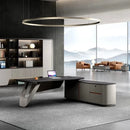Veris · Modern L-Shaped Executive Desk