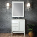 James Martin Addison 30" Single Bathroom Vanity, Glossy White