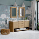 James Martin Solene 72" Double Bathroom Vanity, Seaside Oak