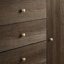 James Martin Gracyn 72" Double Bathroom Vanity, Sable