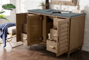 James Martin Portland 48" Single Bathroom Vanity, Whitewashed Walnut