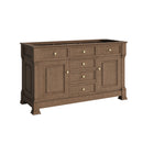 James Martin Brookfield 60" Double Bathroom Vanity, Pecan