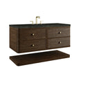 James Martin Allamari 48" Floating Single Bathroom Vanity, Sable