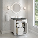 James Martin Bristol 30" Single Bathroom Vanity, Bright White