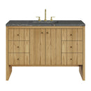 James Martin Hudson 48" Single Bathroom Vanity, Light Natural Oak