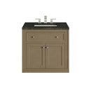 James Martin Chicago 30" Single Bathroom Vanity, Walnut Whisper
