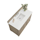 James Martin Lorelai 48" Single Bathroom Vanity, Whitewashed Oak