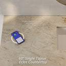 James Martin Brittany 60" Single Bathroom Vanity, Black Onyx