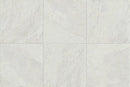 Frontier20 Montauk White Linear Cover Drain Set Slate Look Porcelain Moldings 24x24