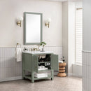 James Martin Breckenridge 30" Single Bathroom Vanity, Smokey Celadon