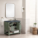 James Martin Breckenridge 36" Single Bathroom Vanity, Smokey Celadon
