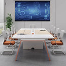 Comity · White Collaborative Meeting Table