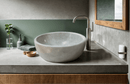 Light Beige Deep Vessel Sink