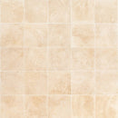 light beige premium travertine tile 24x24 Honed Filled 25 tiles from top
