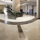 light pearl marble tile 12x12 polished 10082373 hotel lobby curved stairs