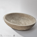 Mocha Travertine Vessel Sink