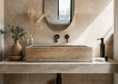 Custom Travertine Sink