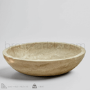 Light Travertine Vessel Sink