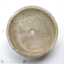 Light Travertine Vessel Sink