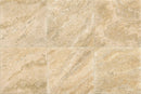 Frontier20 Travertine Cross Cut Philadelphia End Cover Look Porcelain Moldings 12x24