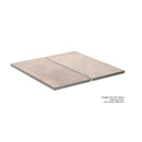 Frontier20 Star Grey Linear Cover Drain Set Quartz Look Porcelain Moldings 24x48