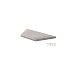 Frontier20 Dune Coping & Stair Tread Corner Right Limestone Look Porcelain Moldings 12x24