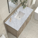 James Martin Lorelai 48" Single Bathroom Vanity, Whitewashed Oak