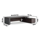 Taplin · Modern L-Shaped Executive Desk