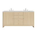 James Martin Gracyn 72" Double Bathroom Vanity, Coastal Driftwood