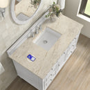 James Martin Lorelai 48" Single Bathroom Vanity, Bright White