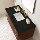 James Martin Amberly 48" Dual Mount Single Bathroom Vanity, Mid-Century Walnut