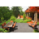 lucas canitia porcelain pavers 12x48in matte floor tile LPAVNLUCCAN1248 installed on patio floor of a cabin with kids playground
