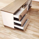 Vesper · Executive Desk w/ Mobile Storage