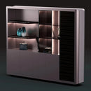 Linea ·  Office Shelves w/ Lighting & Storage