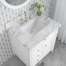 James Martin Brittany 30" Single Bathroom Vanity, Bright White