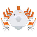 Vertix · Conference Room Table, Tapered Hexagon