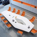 Vertix · Conference Room Table, Tapered Hexagon