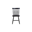 Lyra Set of 2 Windsor Chairs, Black