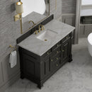 James Martin Brookfield 48" Single Bathroom Vanity, Black Onyx